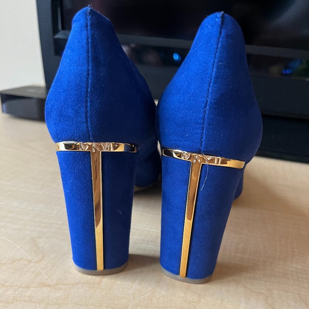 MARC NEW YORK, BLOCK - HEEL PUMPS (BRAND NEW); Size 8.5